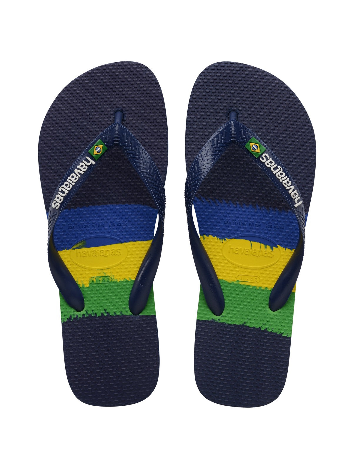HAVAIANAS Infradito Unisex adulto Hav. Brasil Tech 4147239.0555 Blu gioboutiqueweb