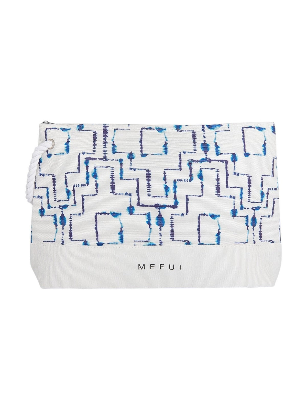 ME FUI Pochette Donna MA25-A040X01 BIANCO/AZZURRO gioboutiqueweb