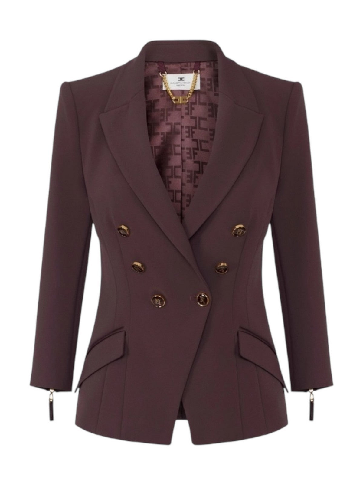 ELISABETTA FRANCHI Giacca Donna GI17456E2 EA4 MERLOT