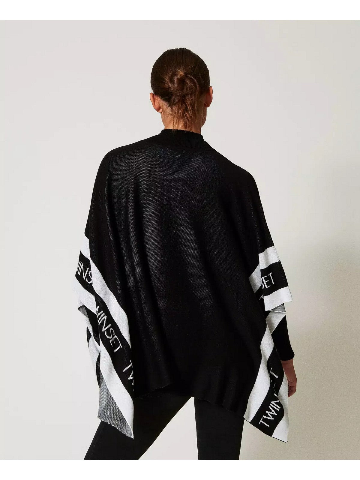 TWINSET Mantella Donna 242TA4163 00006 Nero gioboutiqueweb