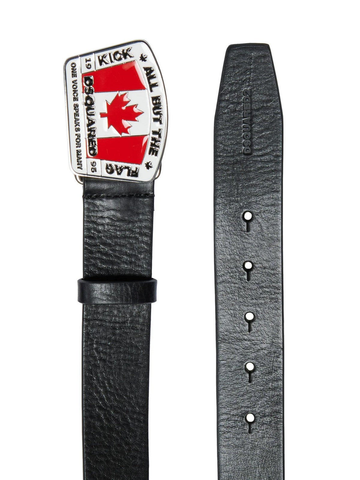 DSQUARED Cintura Bambini e ragazzi DQ3120 D0AAY DQ900 BLACK gioboutiqueweb