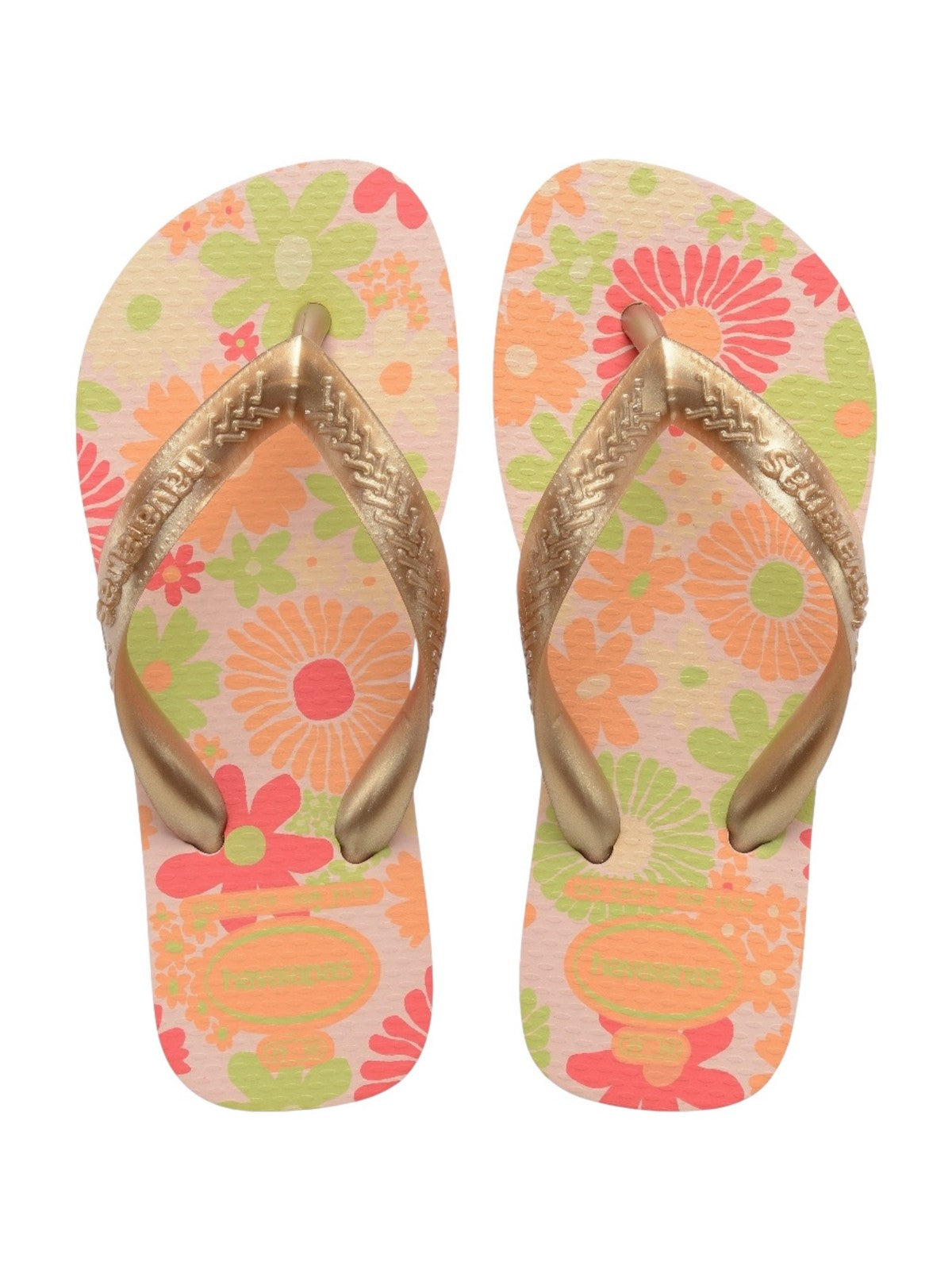 HAVAIANAS Infradito Bambine e ragazze Hav. Kids Flores 4000052.0076 Rosa gioboutiqueweb