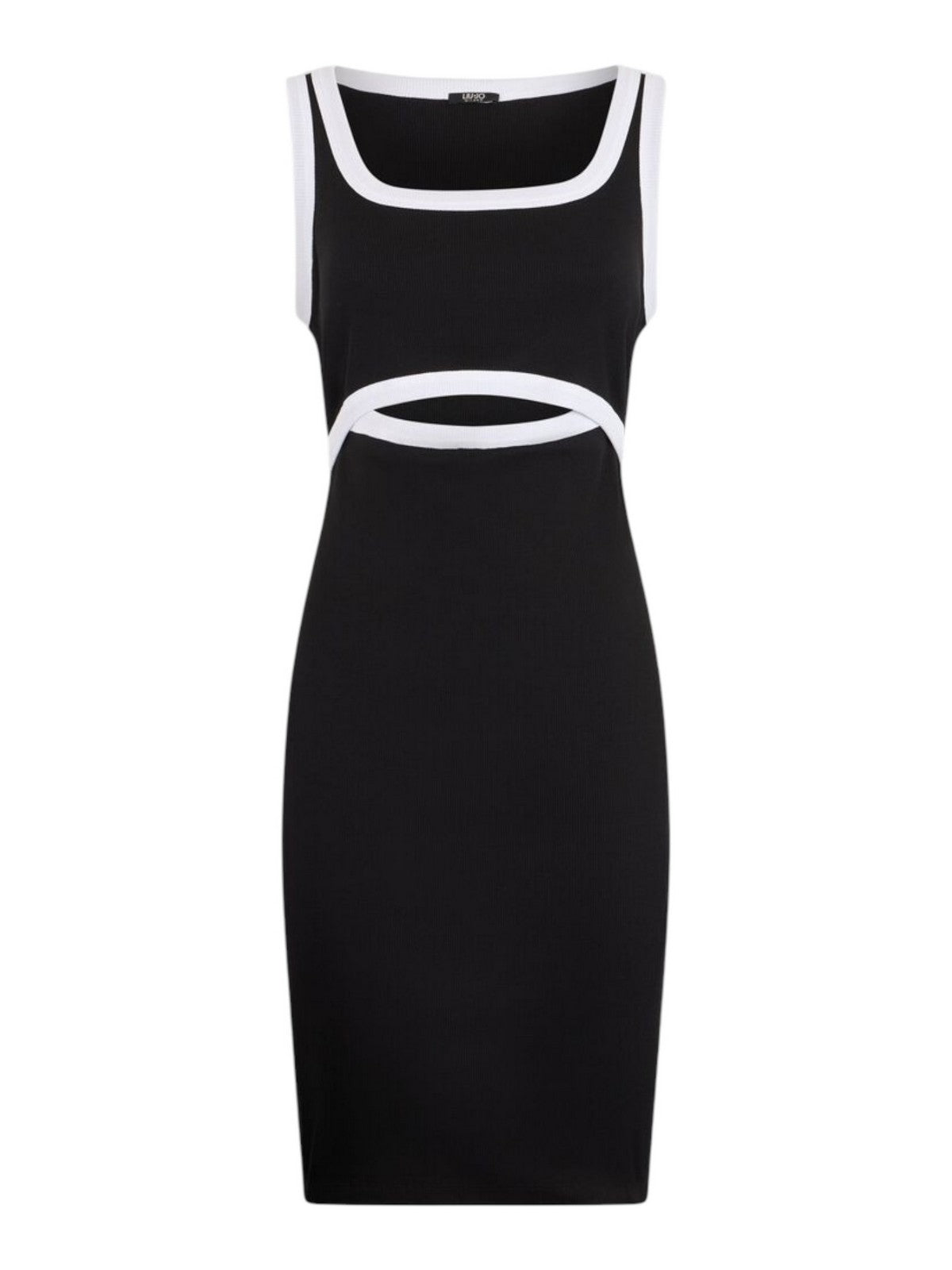 LIU JO BEACHWEAR Abito Donna VA5180J4822 09096 NERO/BIANCO gioboutiqueweb