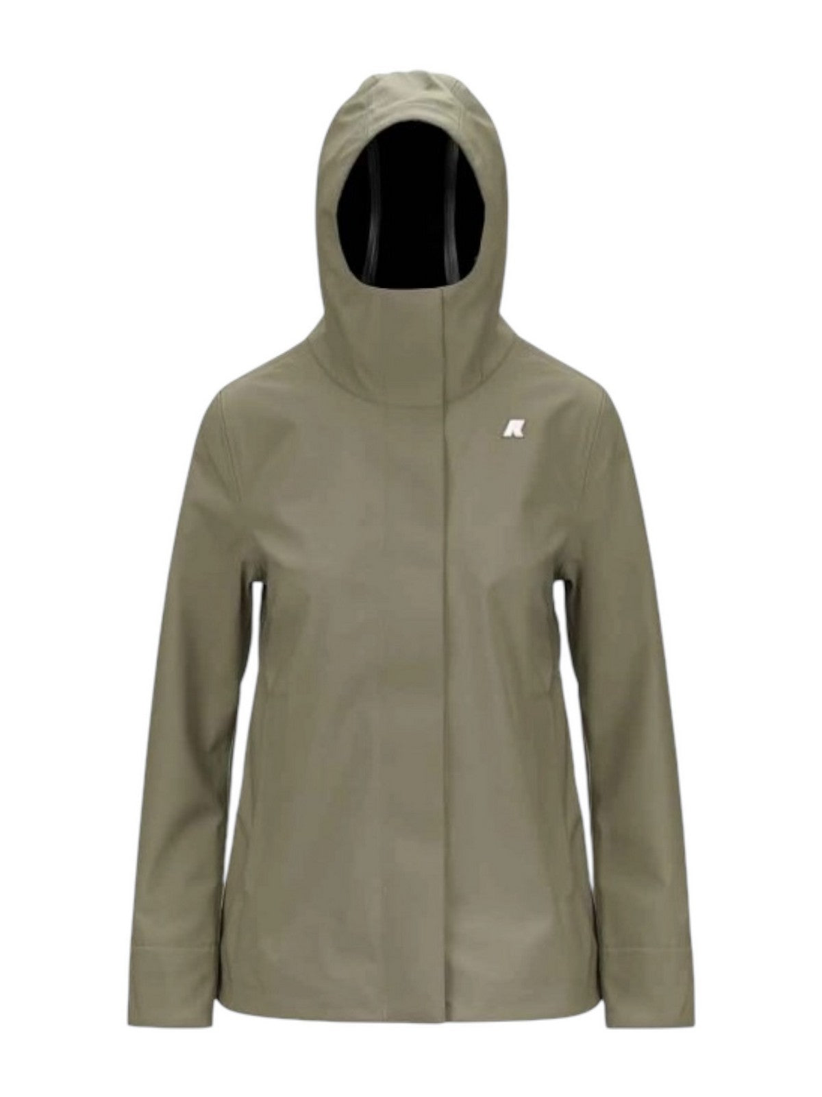 K-WAY Giubbino Donna MADALINA BONDED K21488W B3B Green Oak - Blue Dep gioboutiqueweb