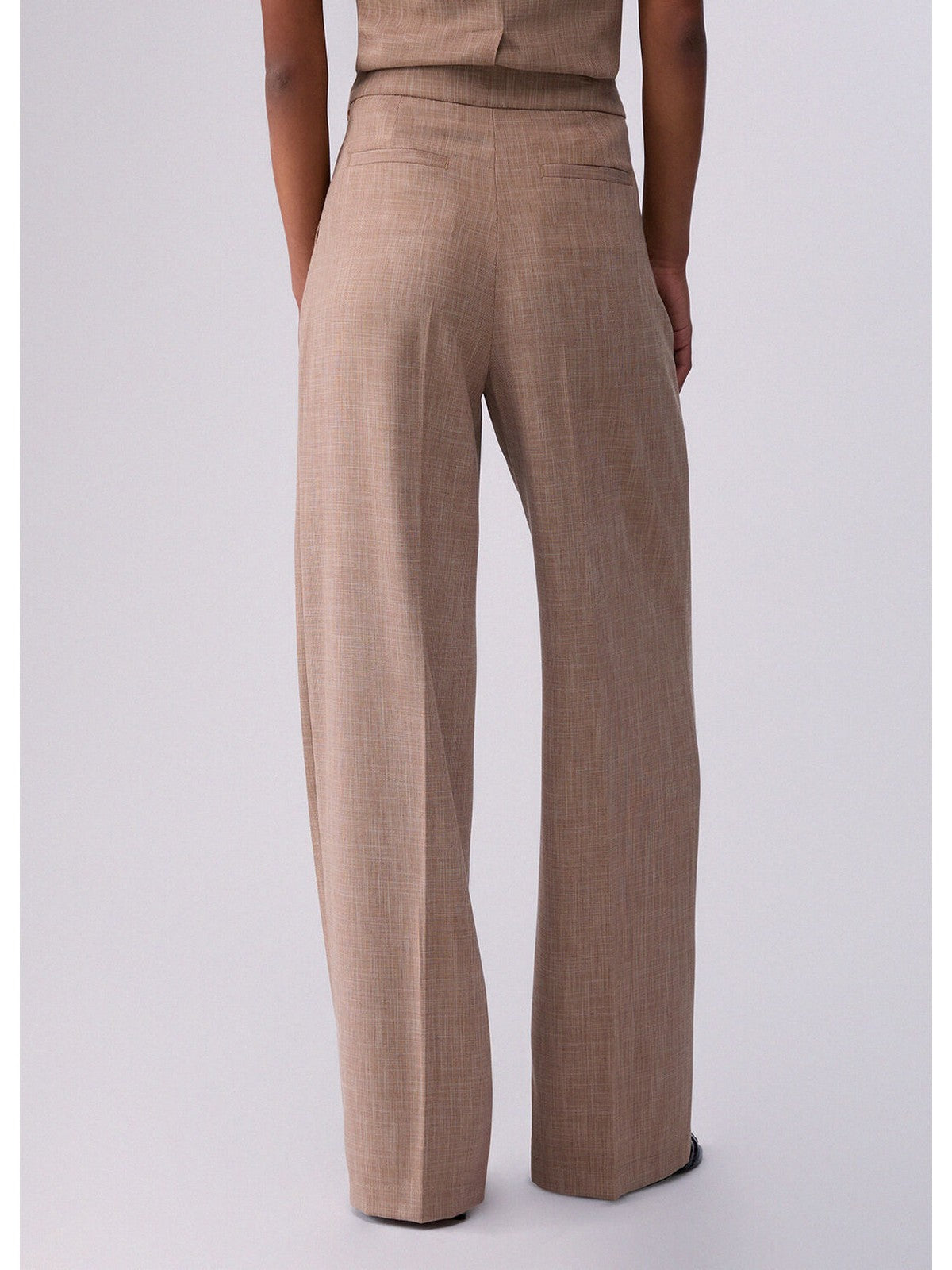 LIU JO WHITE Pantalone Donna WA6167T332A 02153 Biscotto mel.