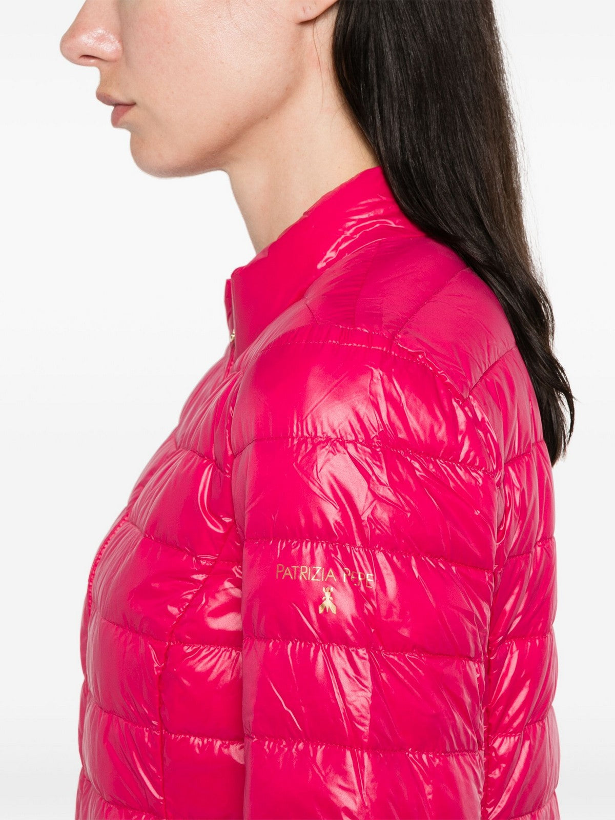 PATRIZIA PEPE Piumino Donna CO0178 A503 M513 Rosa gioboutiqueweb