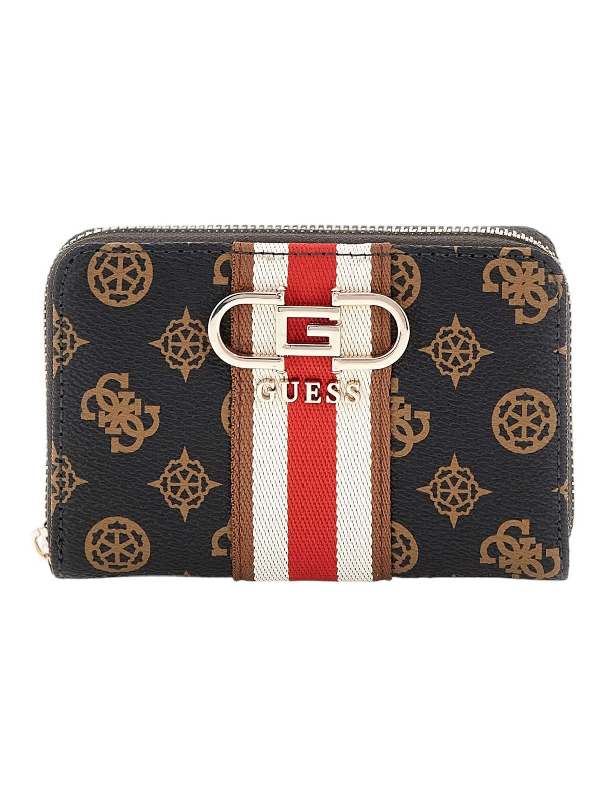 Guess Women's Wallet Gianessa Slg Large Z Swpg93 07400 Mlo Marrone