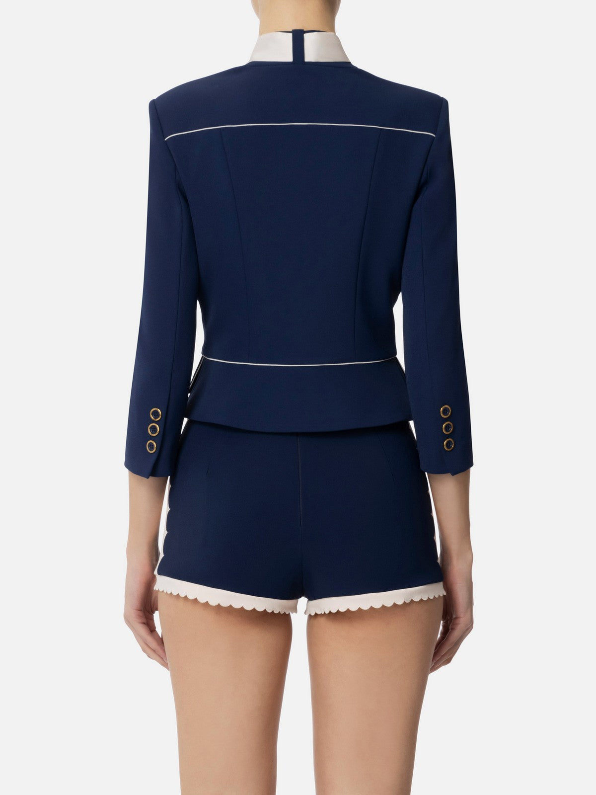 ELISABETTA FRANCHI Giacca Donna GIT5151E2-DN9 Blu gioboutiqueweb