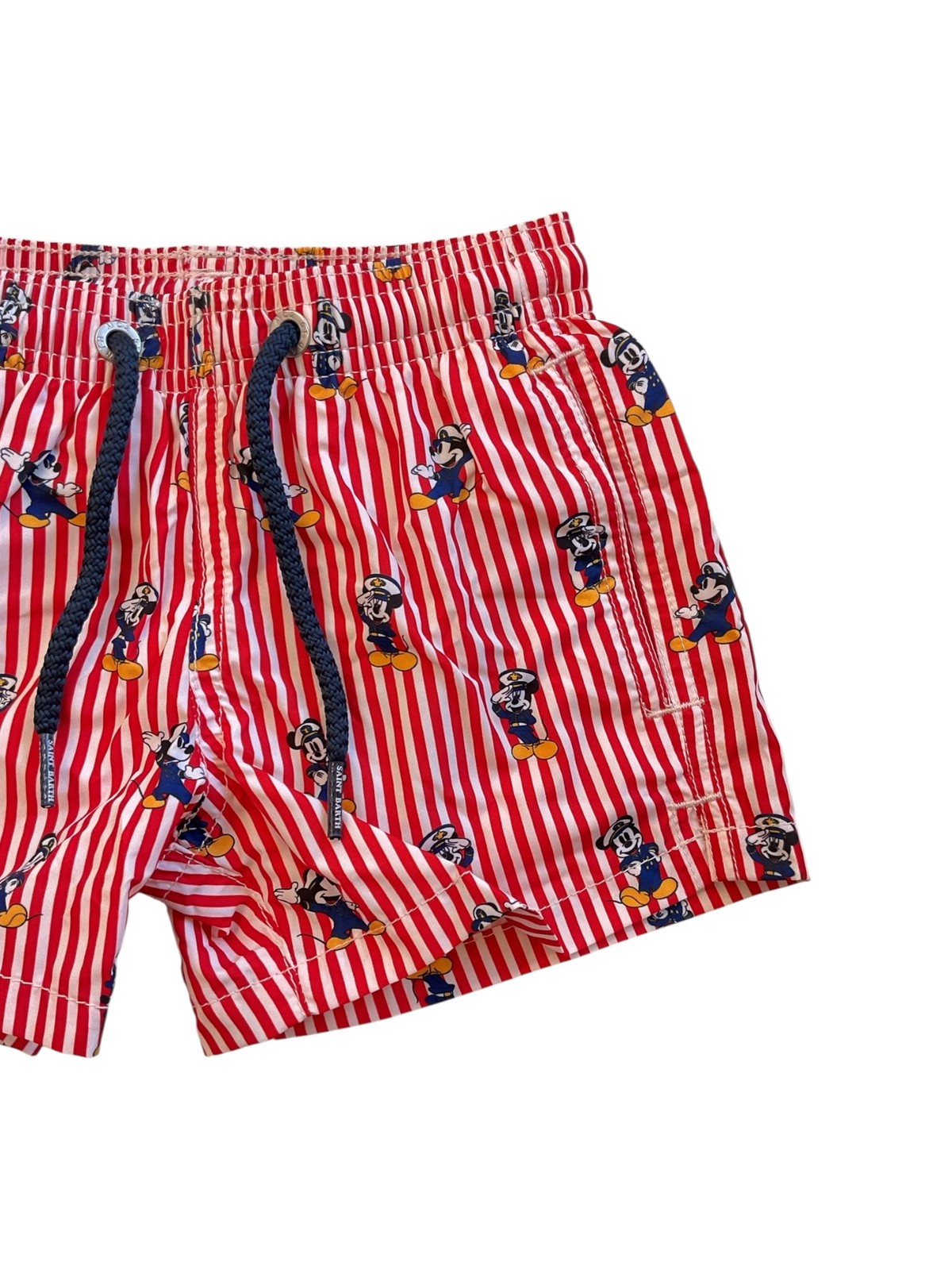 MC2 SAINT BARTH Costume da bagno Bambini e ragazzi JEAN LIGHTING 02834L MICKEY CAPTAIN STRIPES 41