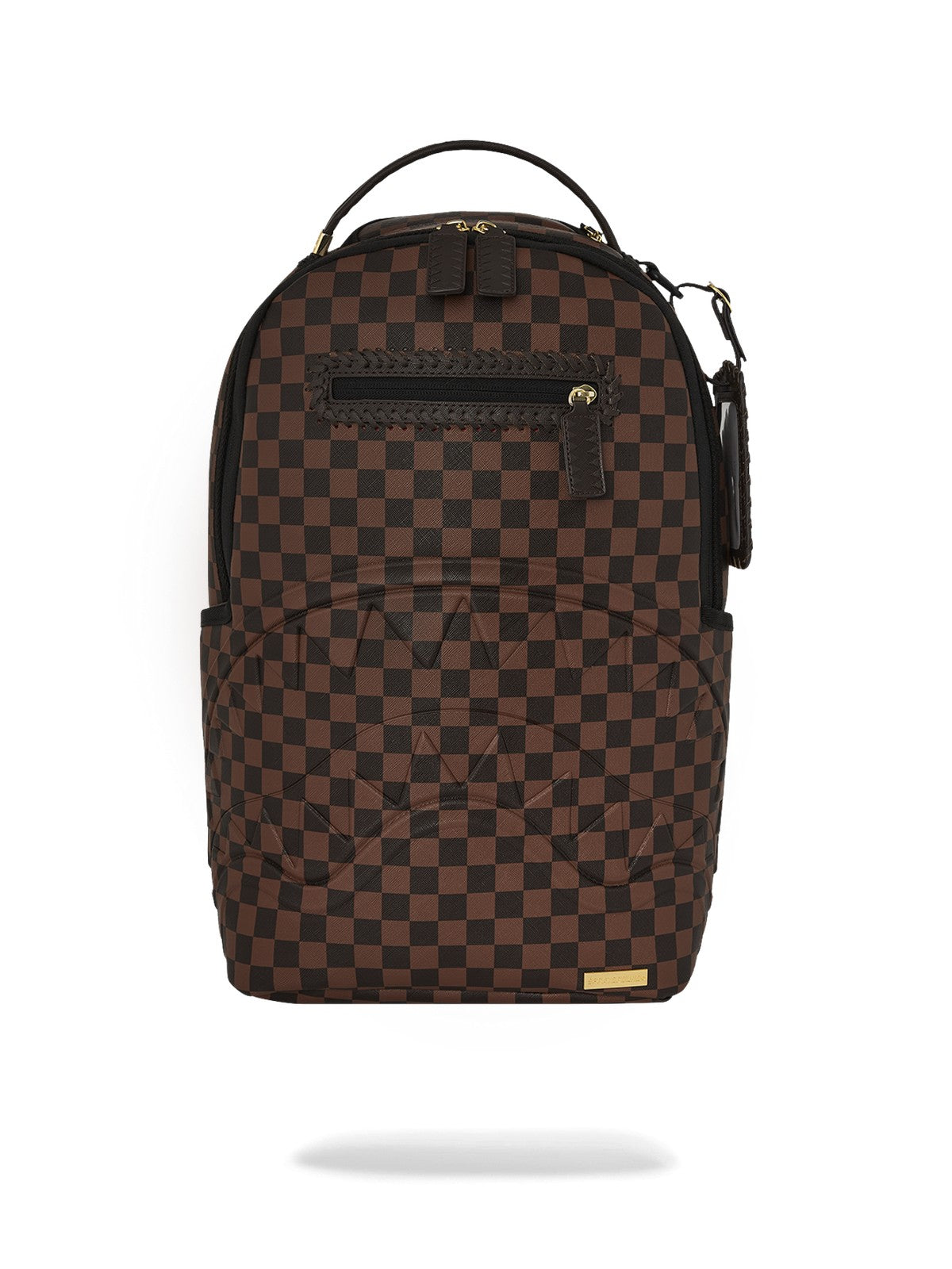 louis vuitton backpack brown checkered // 2000 Damier Ebene Soho  VSP Consignment Interior Lining Discolored LV Mini Palm Springs Damier