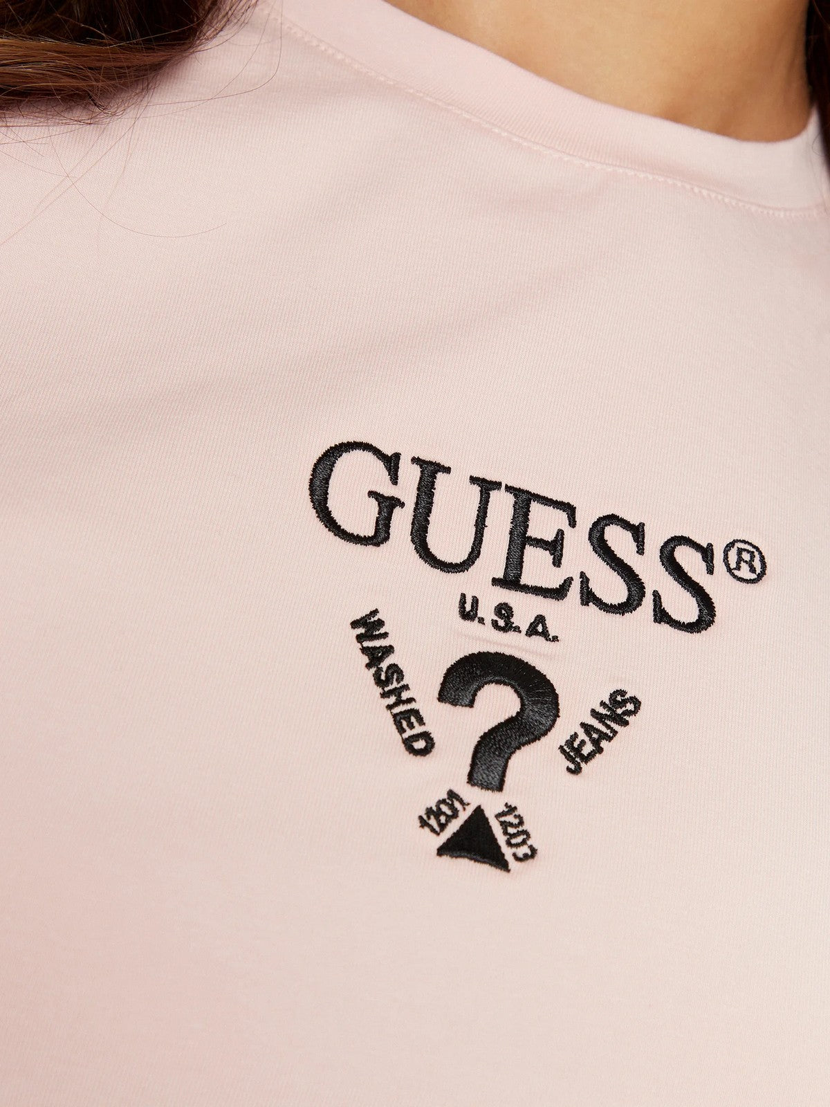 GUESS SPORT T-shirt Donna COLETTE SS TEE V4YI21 KCDH1 G66B Rosa gioboutiqueweb