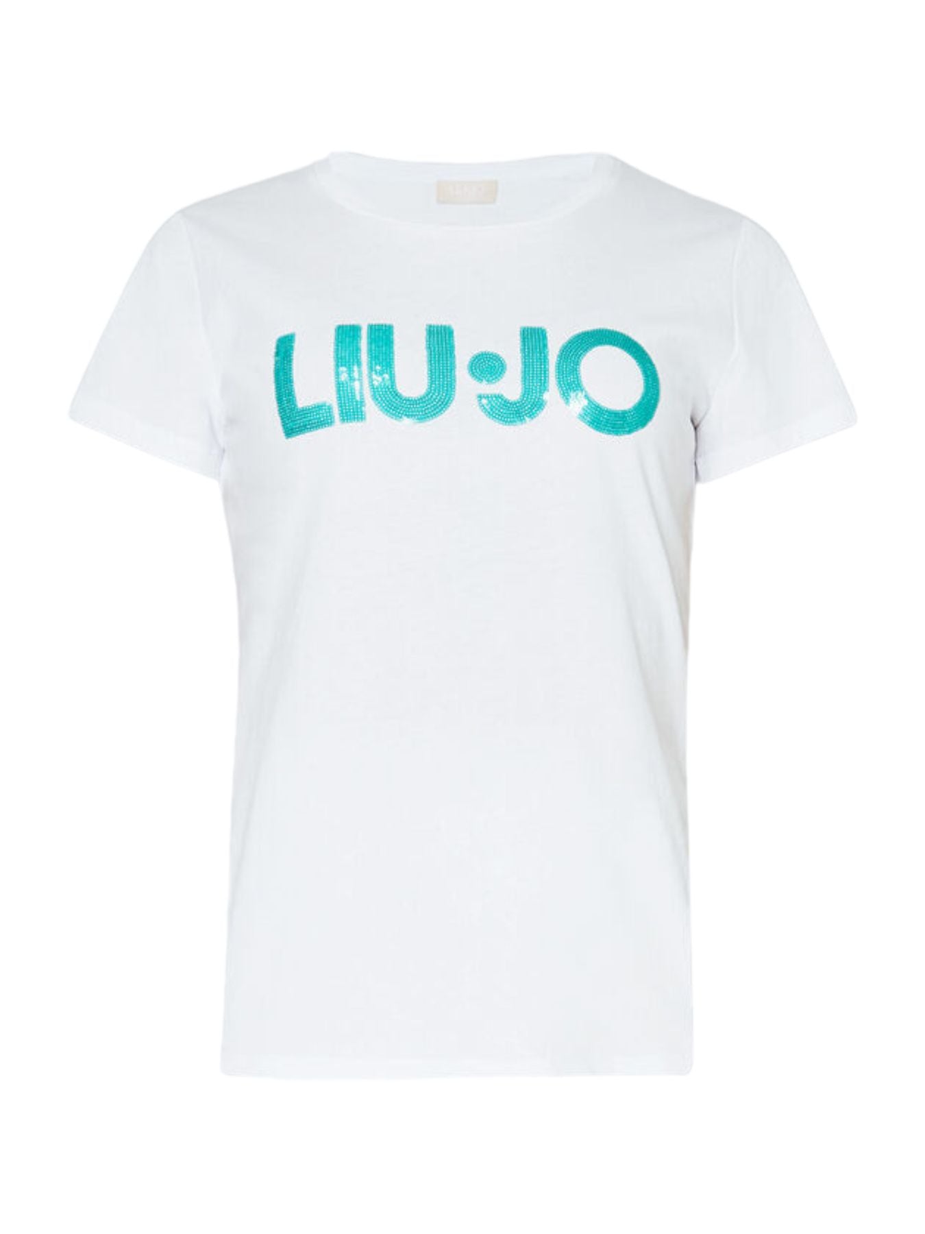 Liu Jo White T-shirt and pole Woman MA4322J5904 N9346 White