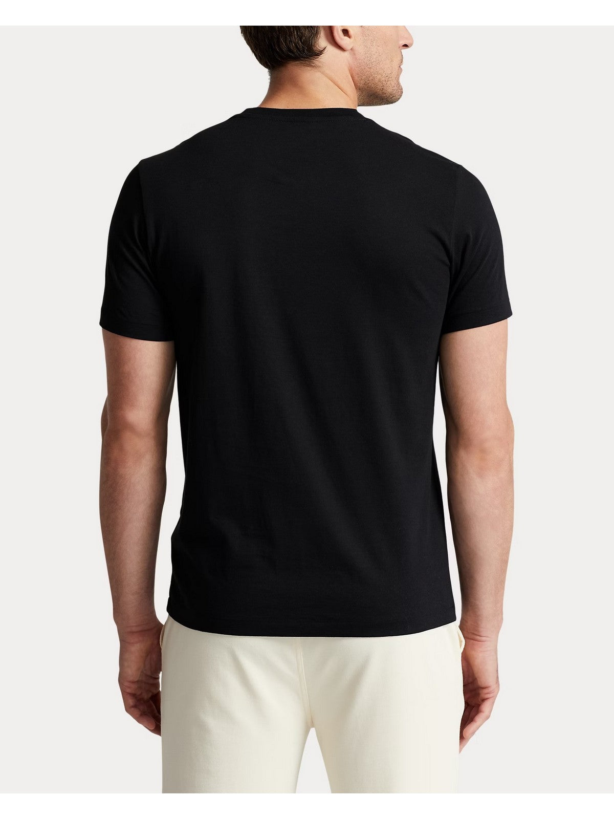 POLO RALPH LAUREN T-shirt Uomo S/S CREW-SLEEP-TOP 714844756 001 POLO BLACK