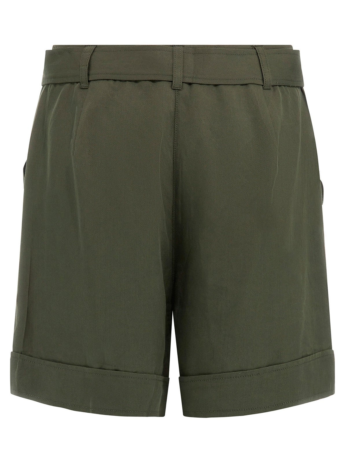 GUESS Pantaloncino Donna NEW NINA BELTED SHORT W5GD1R WG4C2 A838 Verde gioboutiqueweb