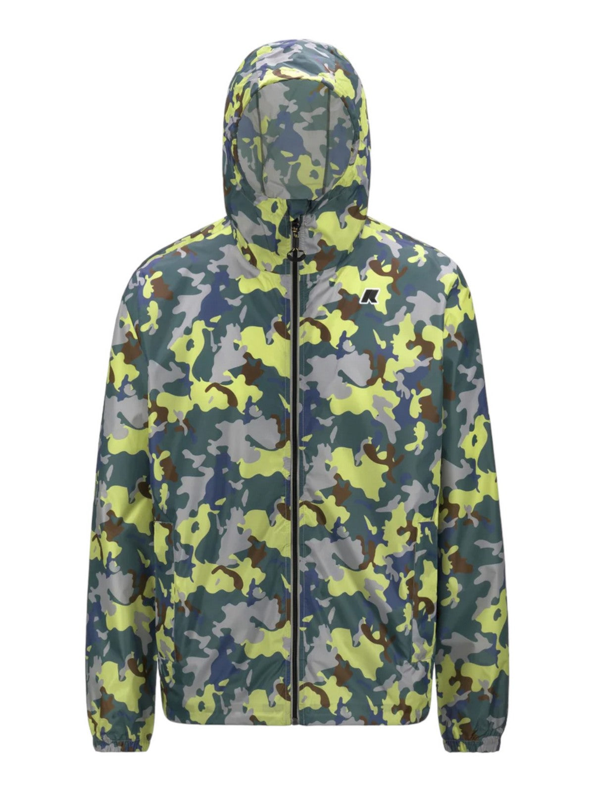 K-WAY Giubbino Uomo Cleon Ripstop Graphic K61238W AI7 Verde gioboutiqueweb