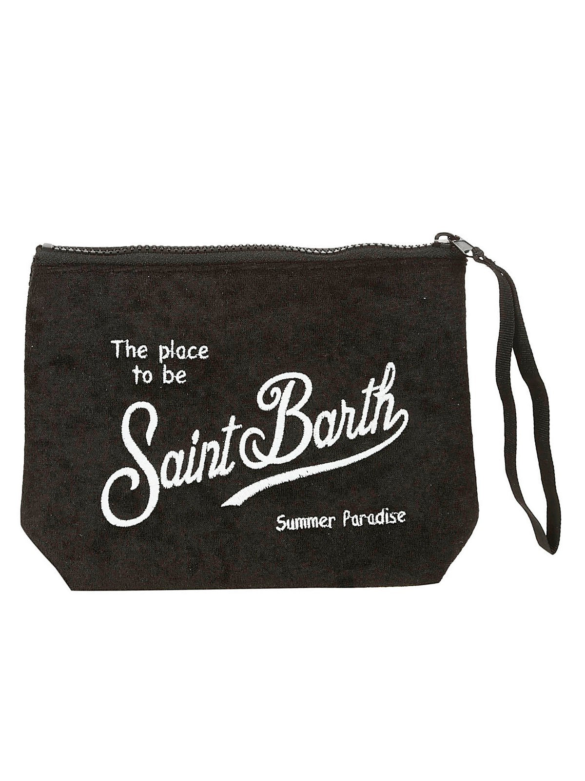 MC2 SAINT BARTH Pochette Uomo ALINE SPONGE 03841F Nero gioboutiqueweb