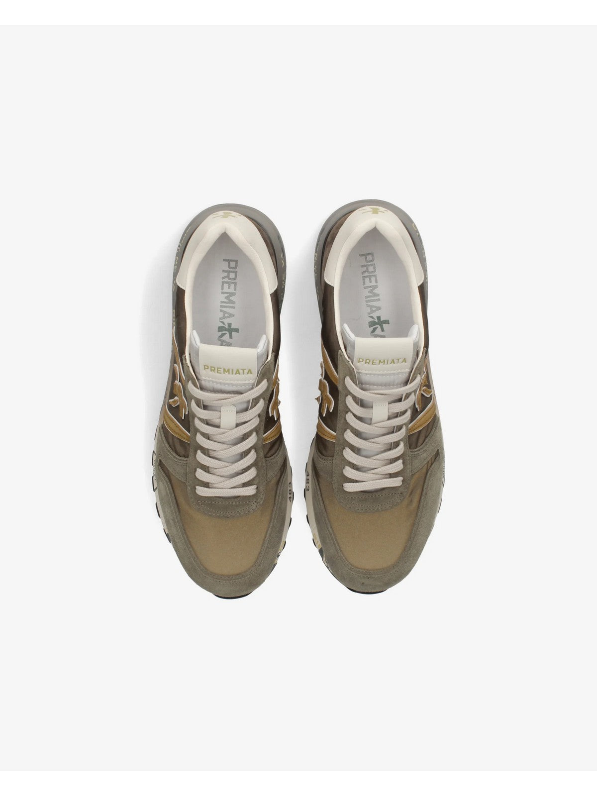 PREMIATA Sneaker Uomo LANDER VAR 8009 BROWN