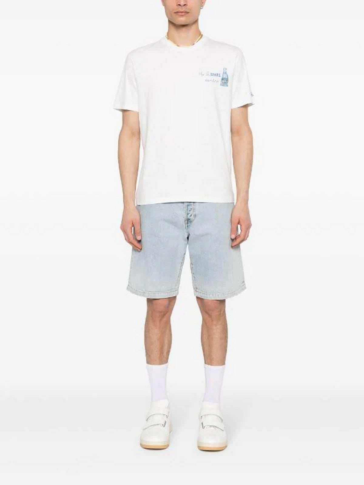 MC2 SAINT BARTH T-Shirt e Polo Uomo TSHIRT MAN 03798F Bianco gioboutiqueweb