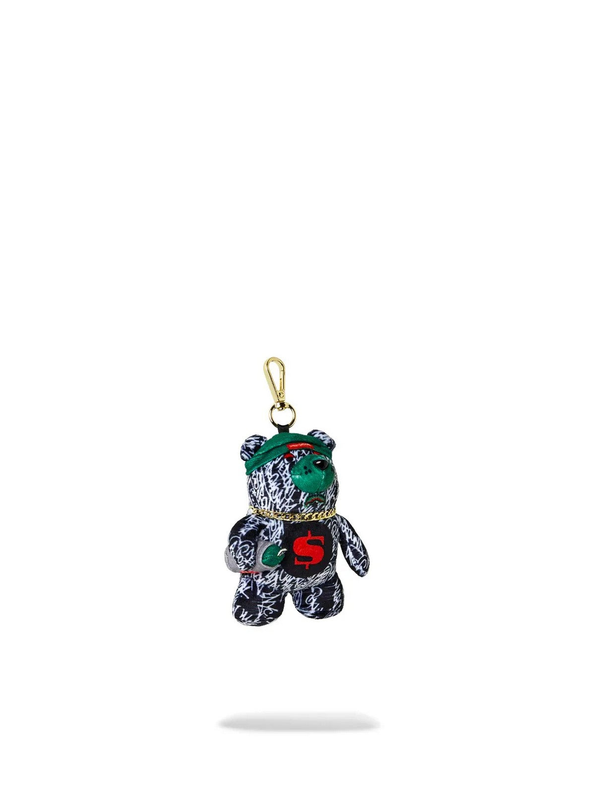 SPRAYGROUND Portachiavi Uomo NIGHT NIGHT BEAR KEYCHAIN 910K0606NSZ Nero