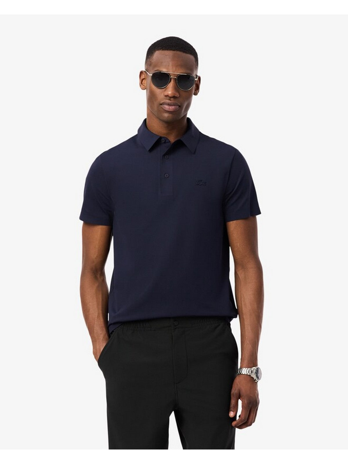 LACOSTE Polo Uomo DH1604 HDE BLU