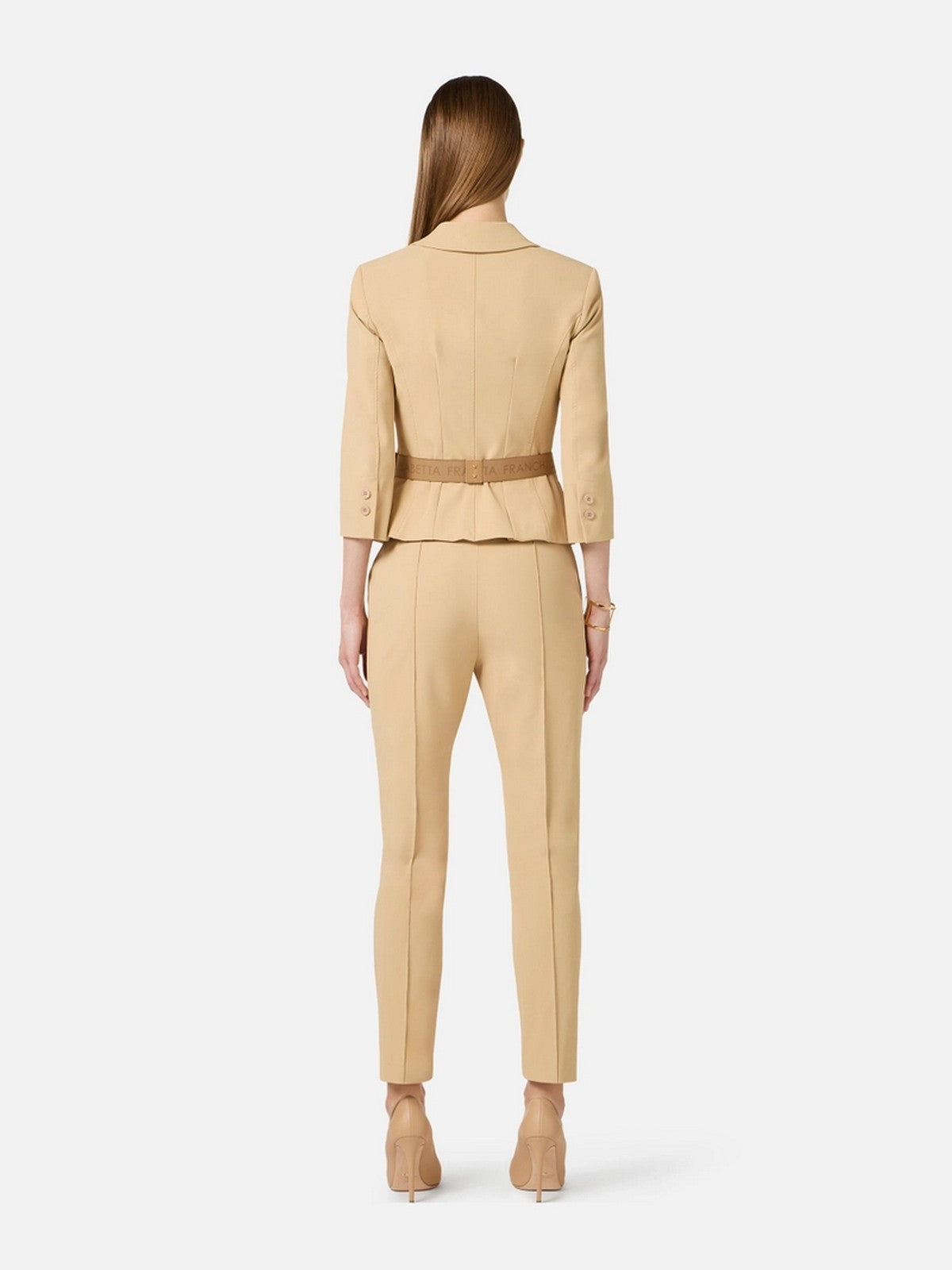 ELISABETTA FRANCHI Giacca Donna GI22461E2 470 CAMMELLO