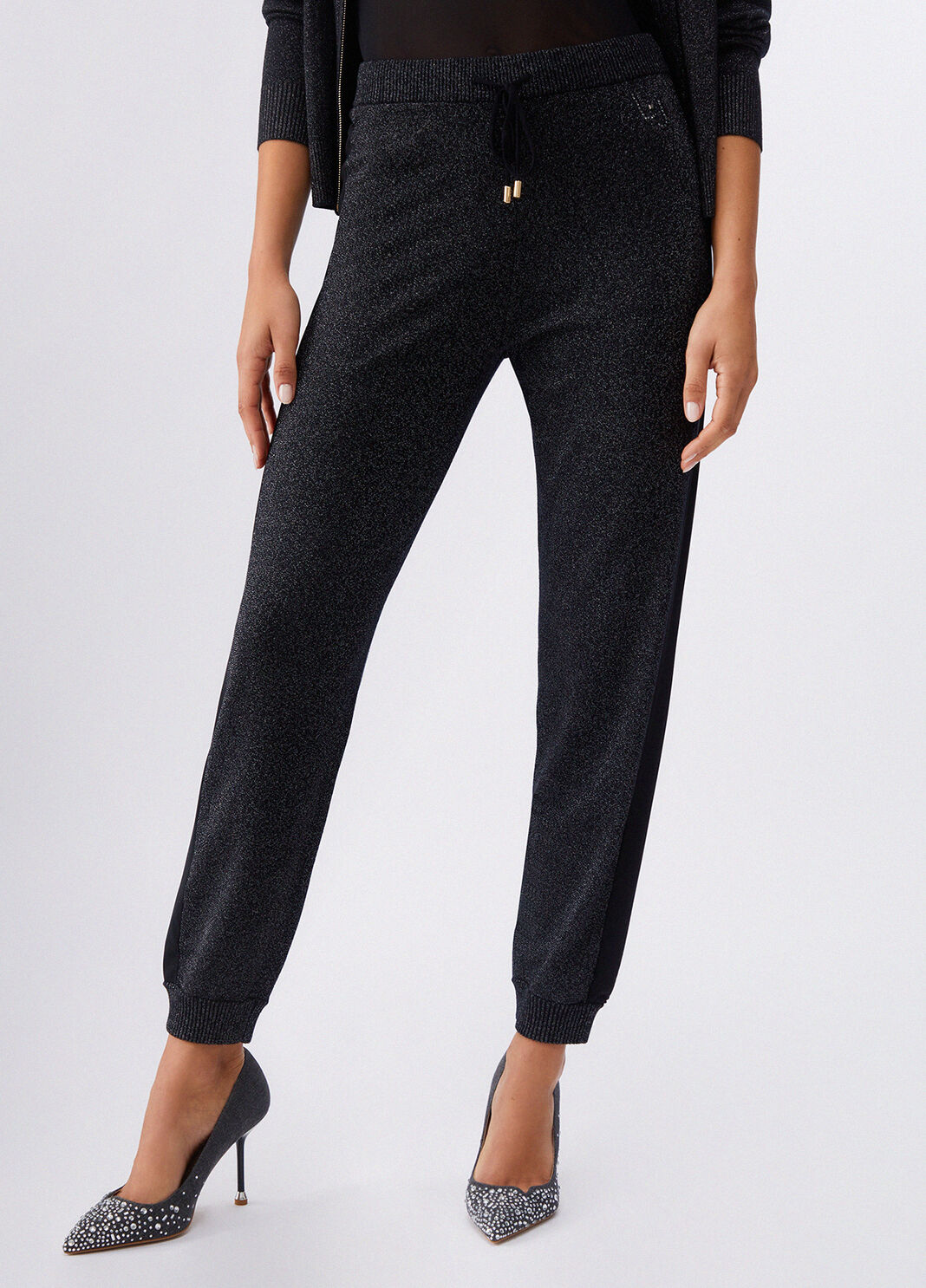 LIU JO SPORT Pantalone Donna TA6246MS49I 04858 Nero lux
