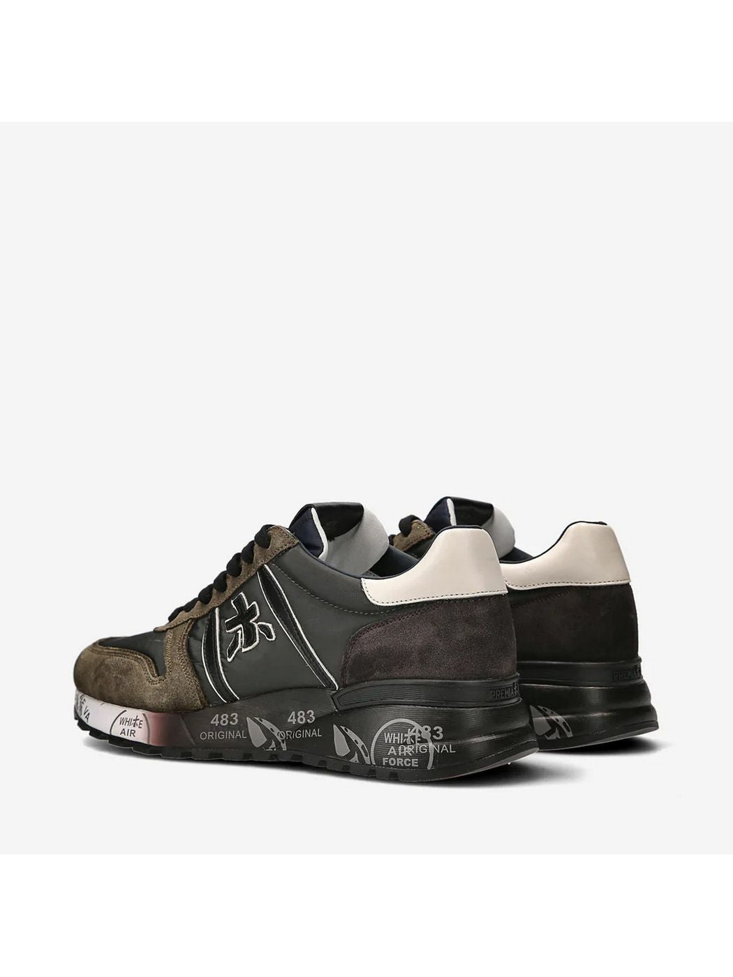 PREMIATA Sneaker Uomo LANDER VAR 5896 Grigio gioboutiqueweb
