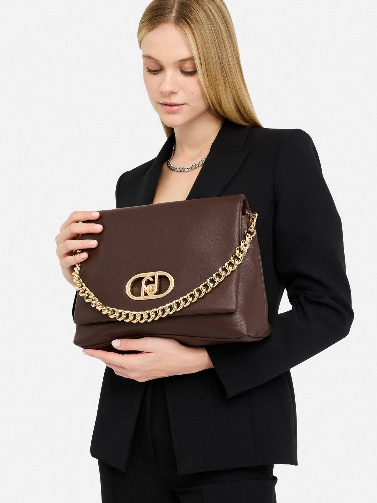 LIU JO ACCESSORIES Borsa Donna AF5147E0161 90912 MORO LIGHT