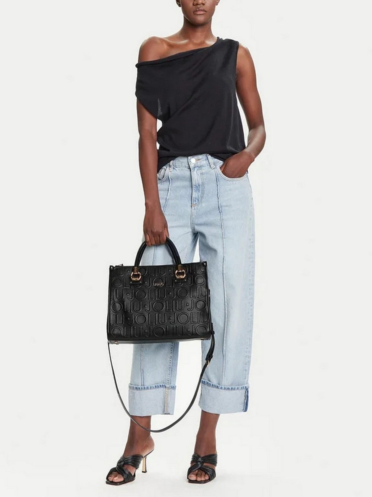 LIU JO ACCESSORIES Borsa Donna AF5008E0538 22222 Nero