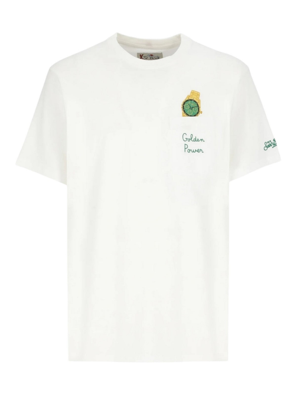 MC2 SAINT BARTH T-shirt Uomo AUSTIN 02517H Bianco gioboutiqueweb