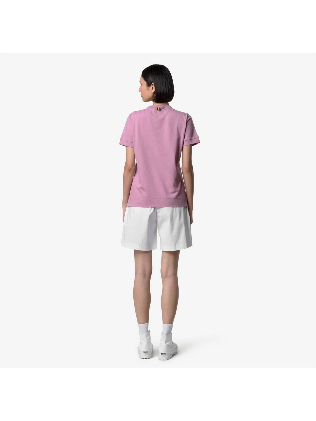 K-WAY T-shirt Donna EMEL JERSEY K2122UW H41 VIOLET GLICINE