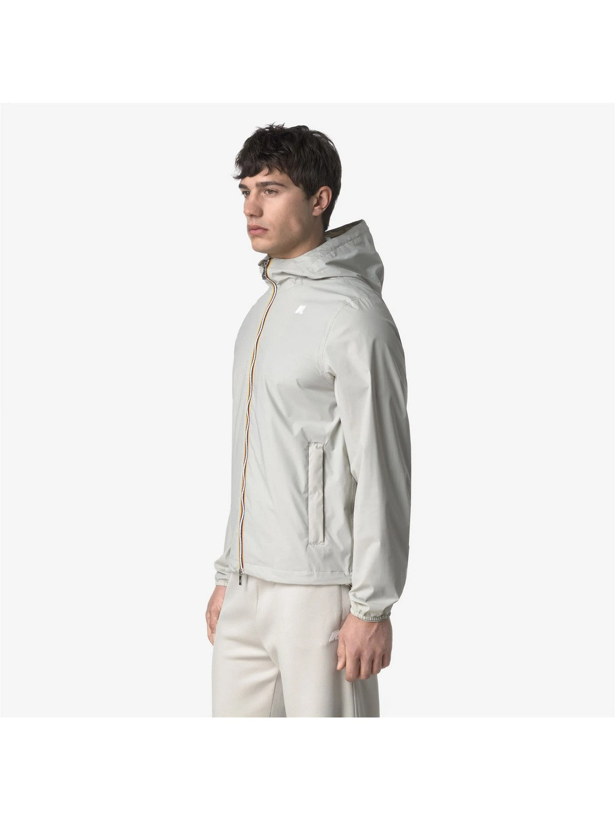 K-WAY Giubbino Uomo Jack Stretch Nylon Jersey K3123UW 634 BEIGE LT
