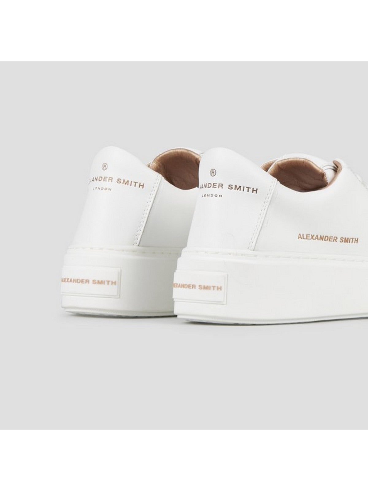 ALEXANDER SMITH Sneaker Donna LONDON HIGH WOMAN ALBBLHW 8401 TWT Bianco gioboutiqueweb