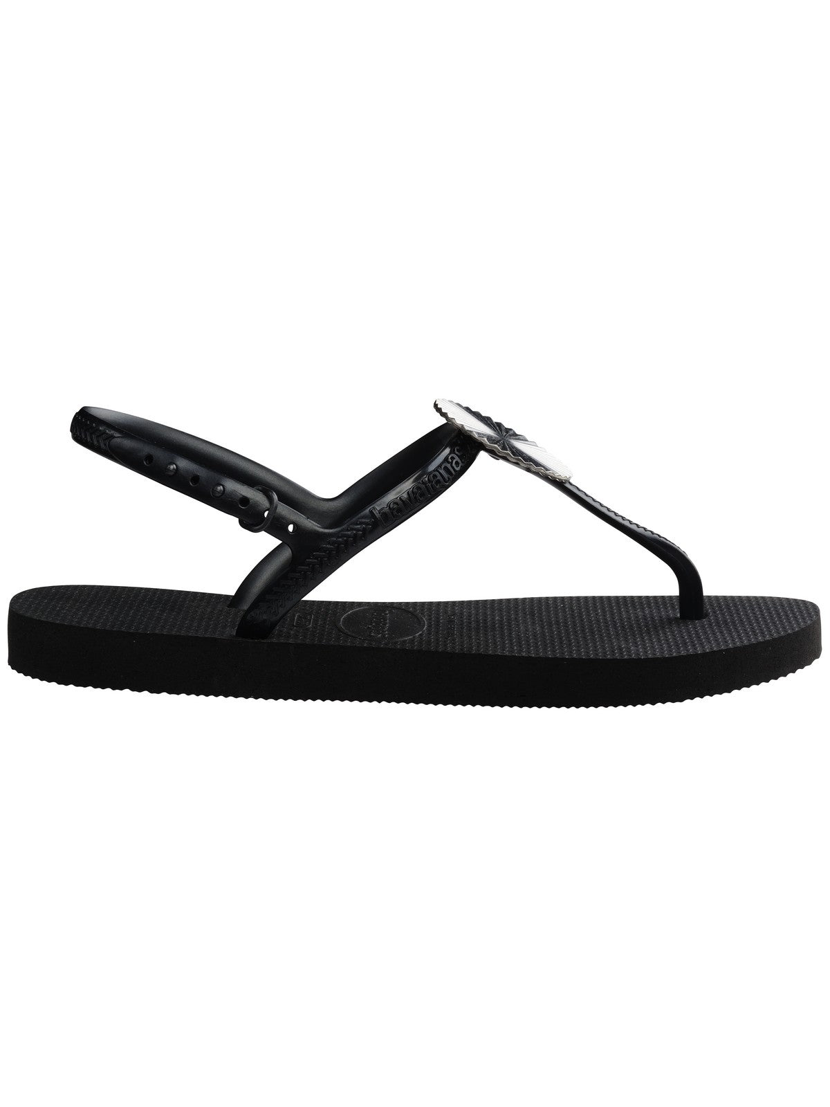 HAVAIANAS Infradito Donna Hav. Twist Metal 4148924.0090 Nero gioboutiqueweb
