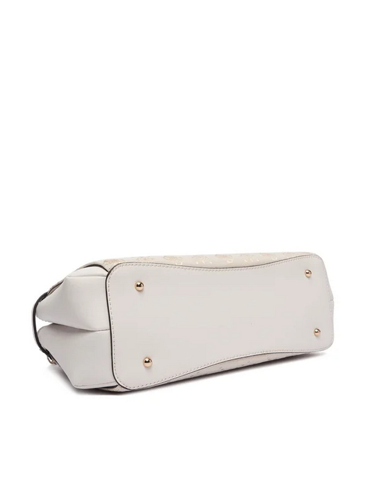 GUESS Borsa Donna MELINDA LOGO TRI COMP SATCHEL HWJP99 02060 OFL OFF WHITE LOGO