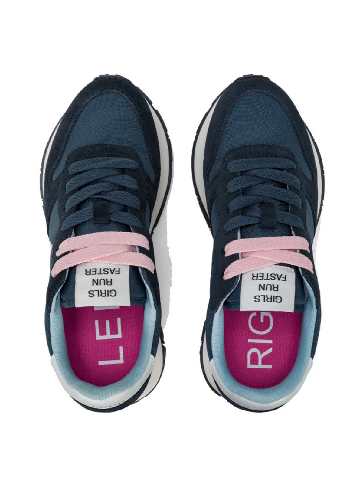 SUN68 Sneaker Donna Ally solid nylon Z35201 07 Blu gioboutiqueweb