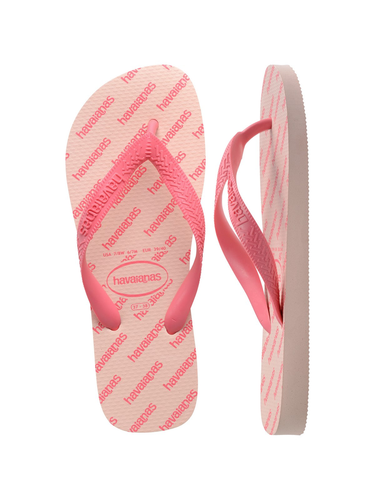 HAVAIANAS Infradito Donna Top logomania 4149891.0076 Rosa gioboutiqueweb