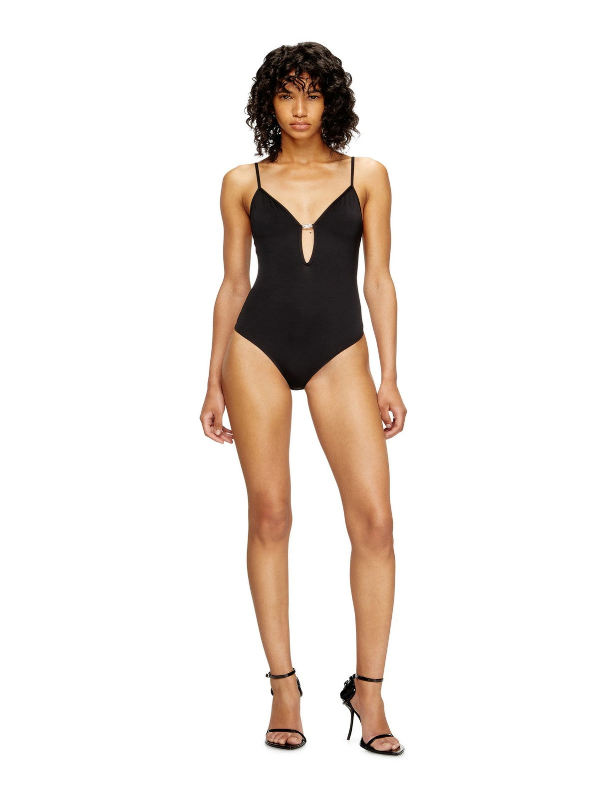 DIESEL Body Donna UFBY-OVAL-D-BODYSUIT UW BODY A15225 0IKBN 9XX 004 - DEEP/BLACK