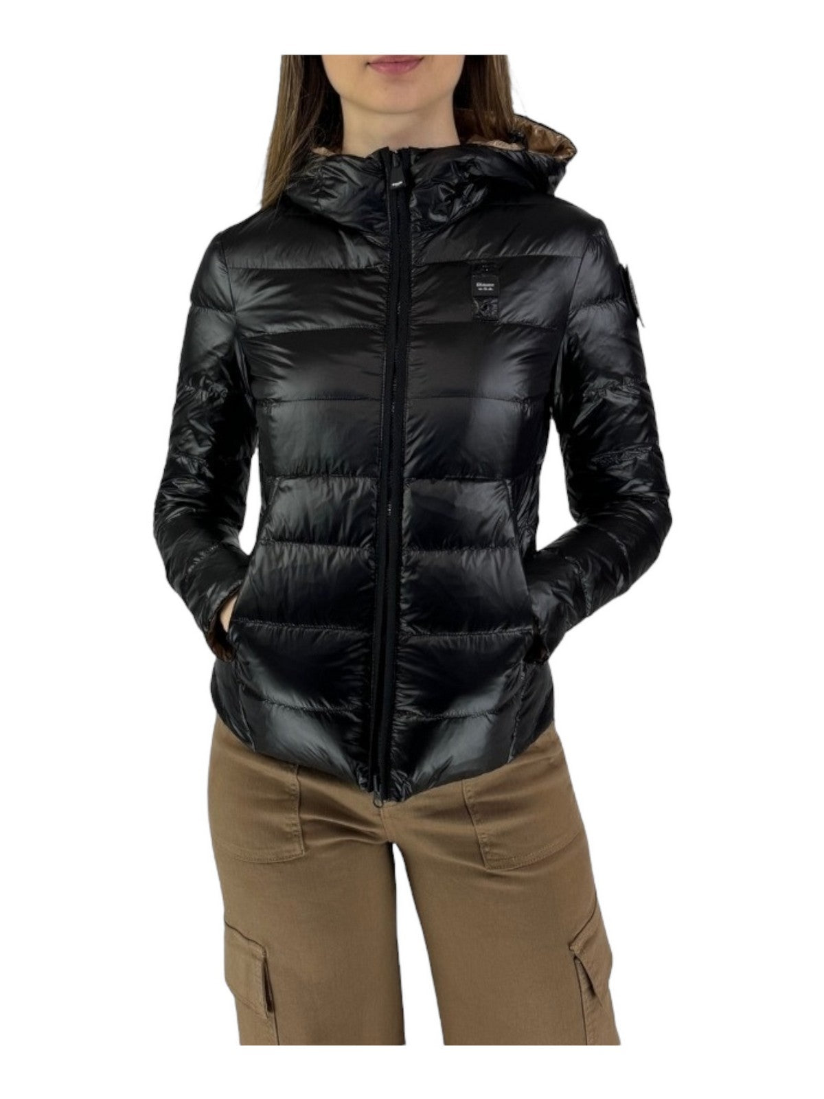 Blauer Duvet Frau 24SBLDC03049 005050 999 Schwarz