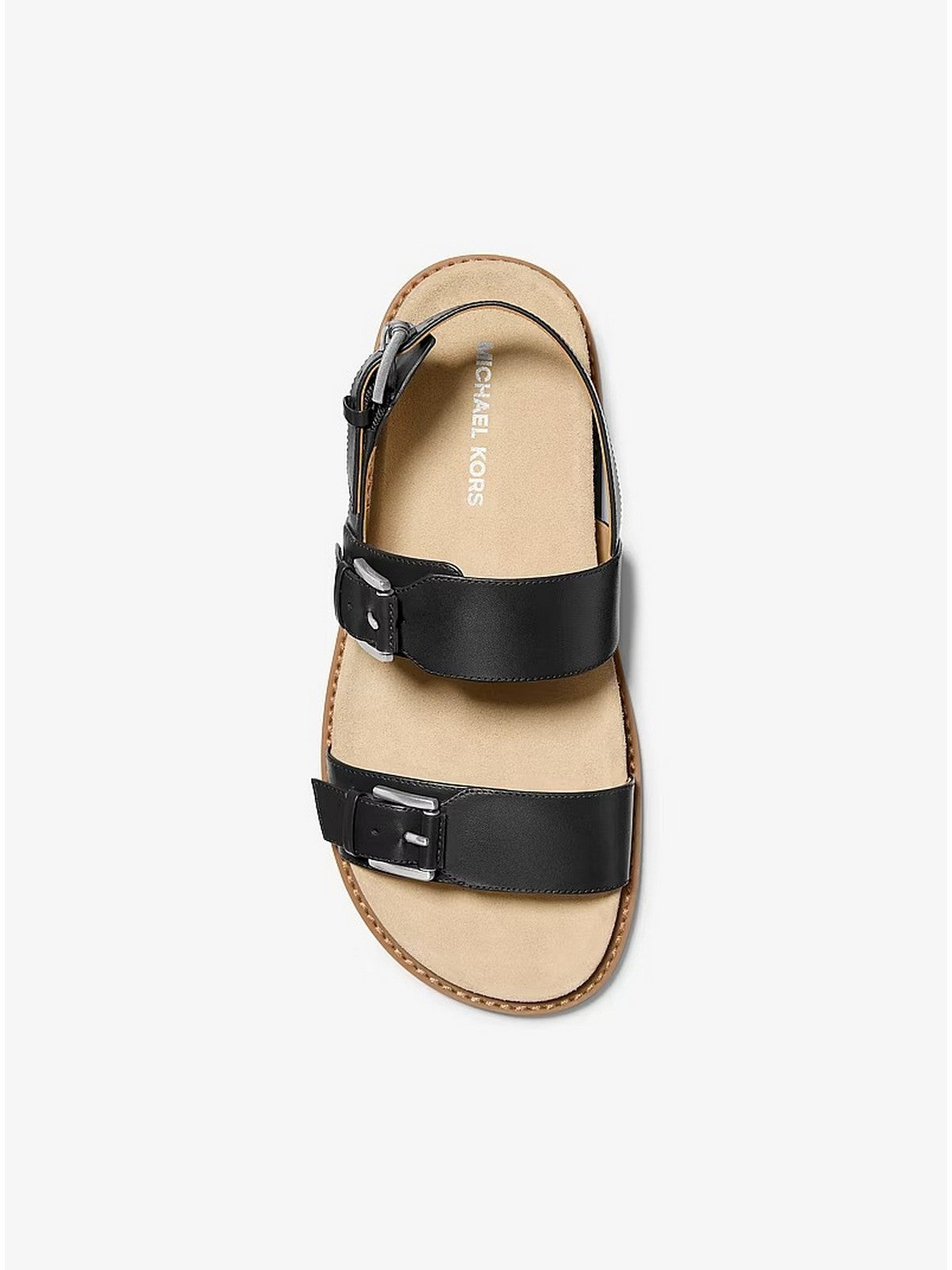 MICHAEL KORS Sandalo Donna NIA FLAT SANDAL 40S6NIFS1D 001 BLACK