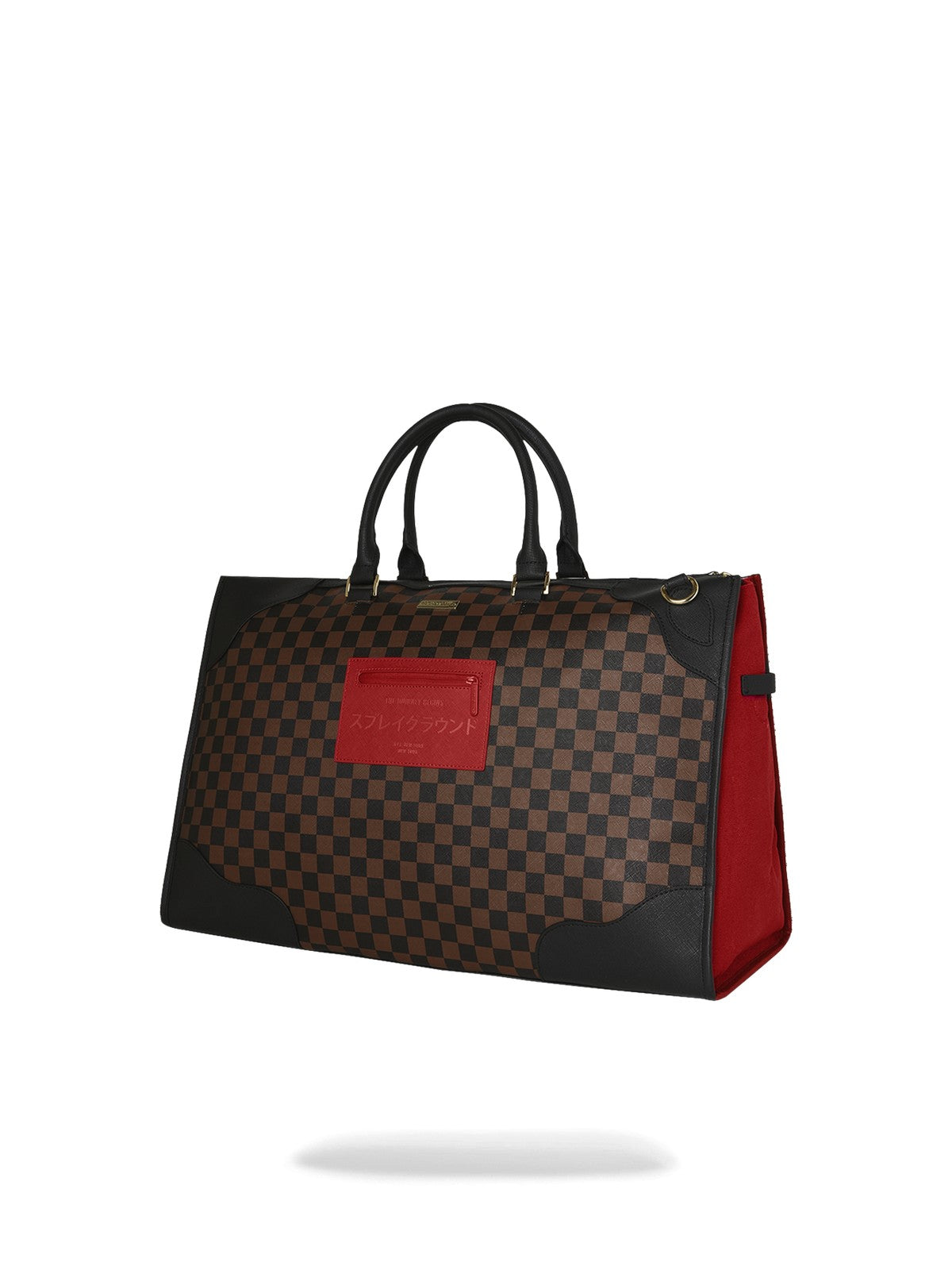 SPRAYGROUND Borsa Unisex adulto RED REDEMPTION PYRAMID DUFFLE 910D8901NSZ Marrone