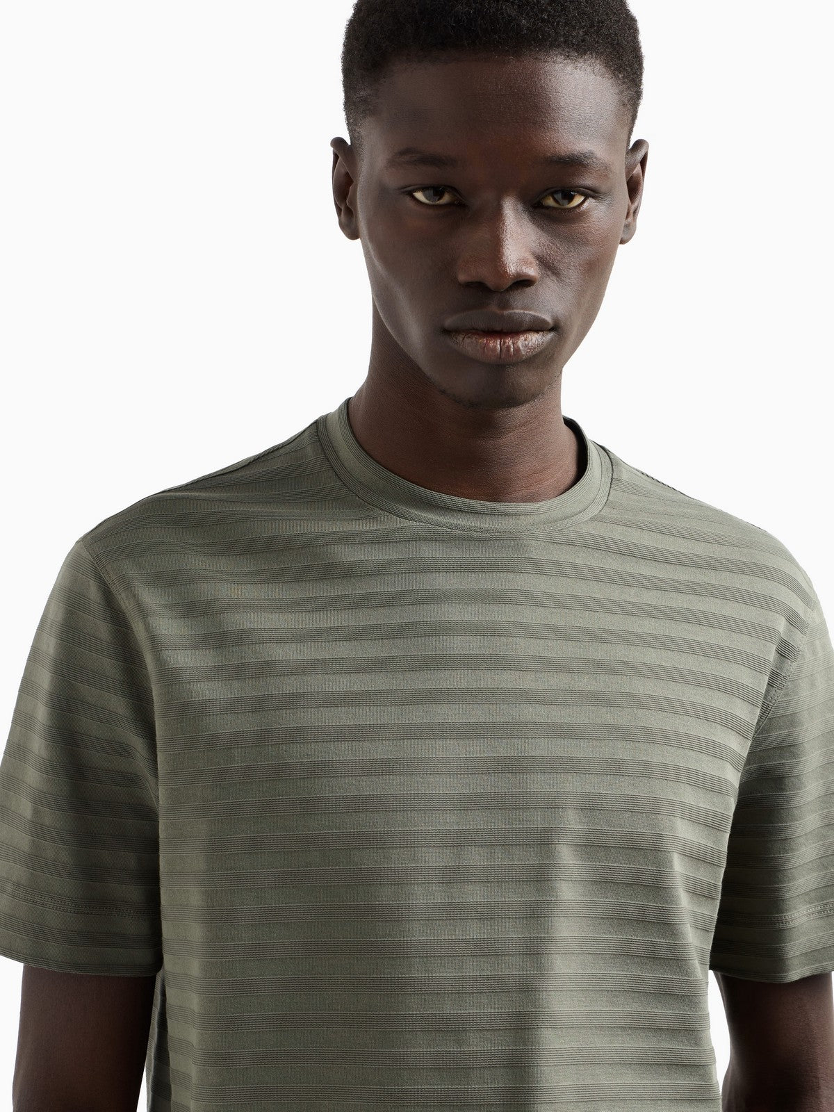 EMPORIO ARMANI T-shirt Uomo EM001289 AF10762 F8107 Verde gioboutiqueweb
