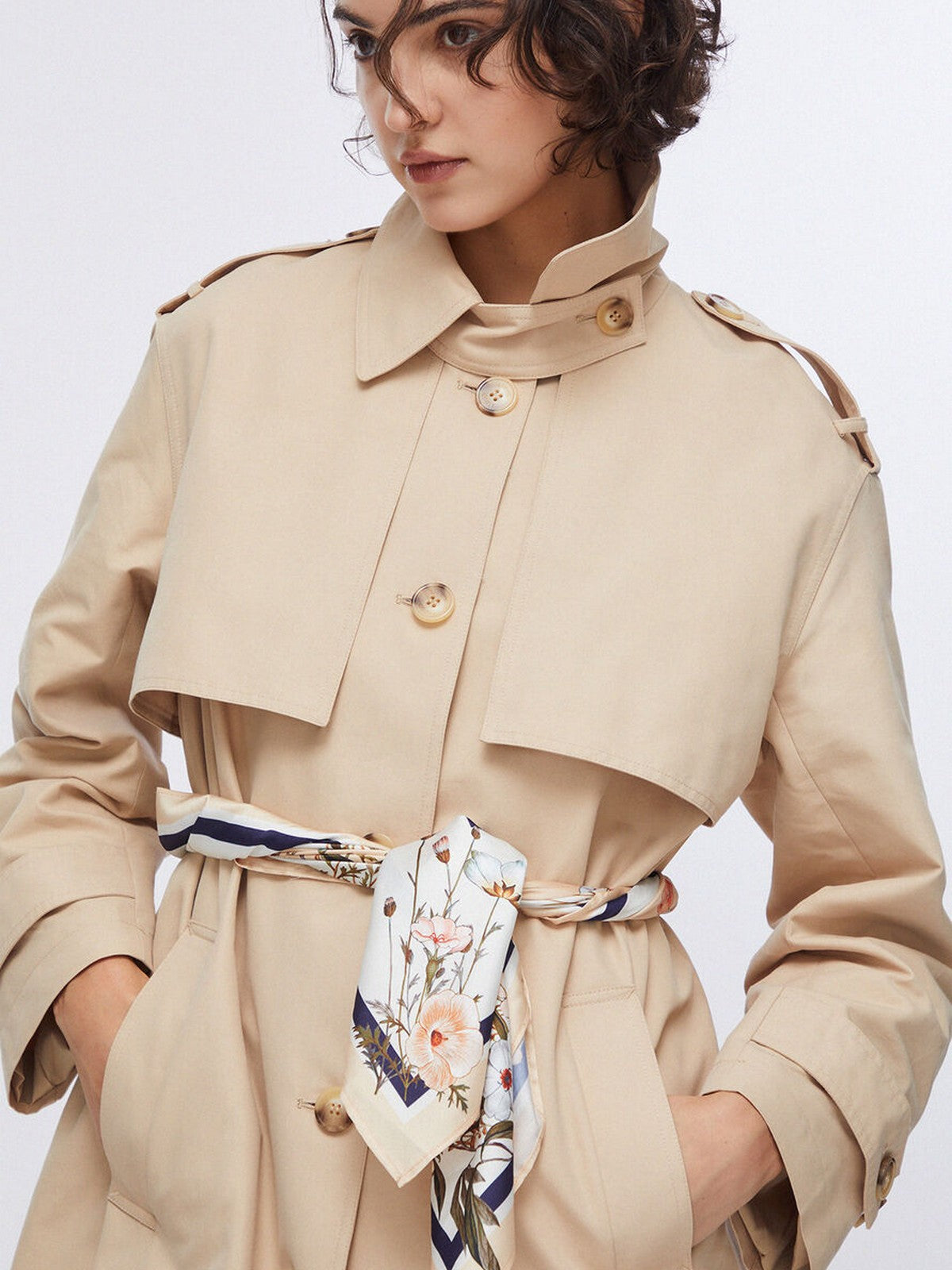 LIU JO WHITE Trench Donna WA6317T3508 41208 Cream beige