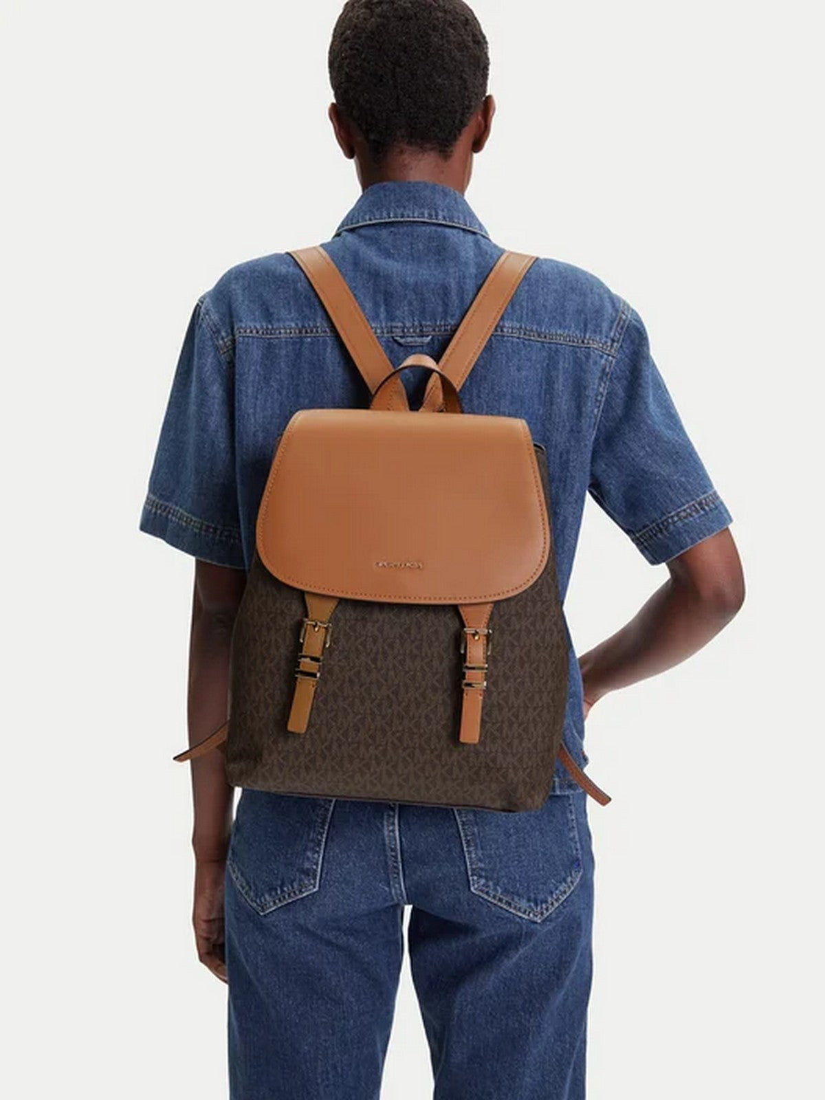 MICHAEL KORS Zaino Donna 30T5GQNB2B 252 BRN/ACORN