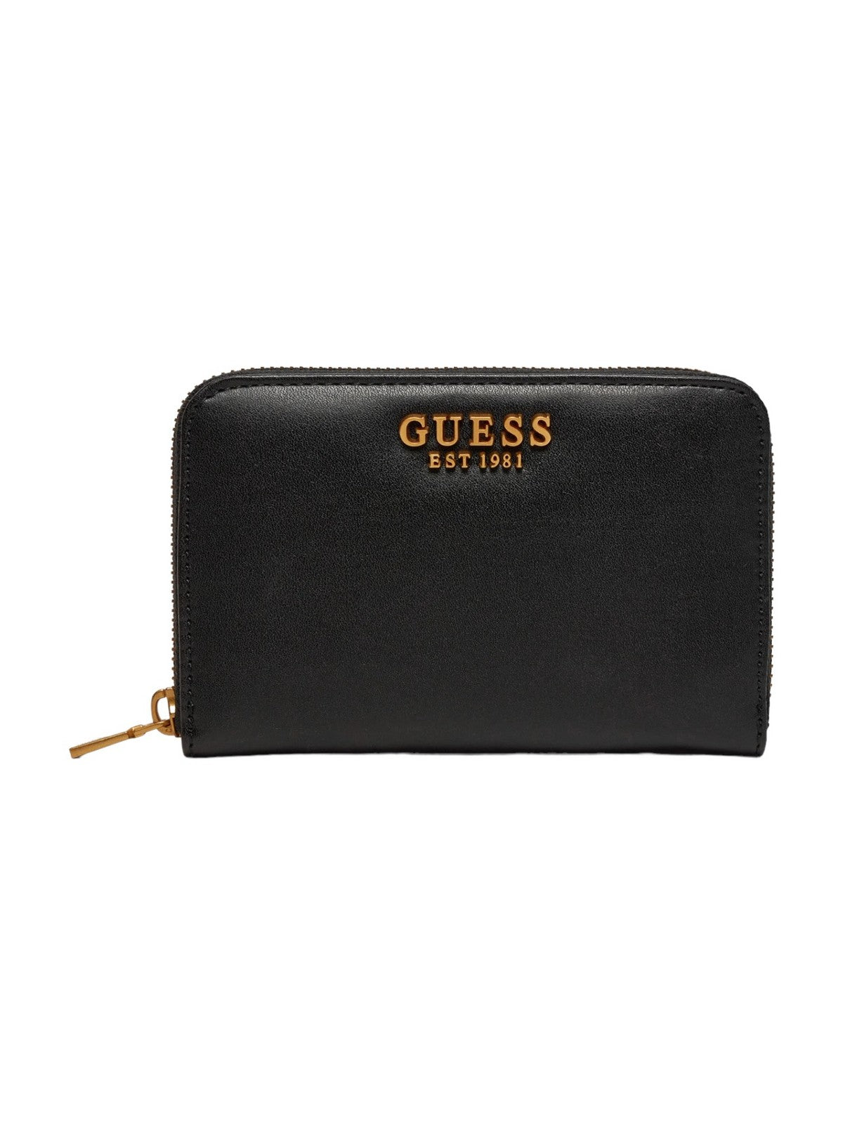 GUESS Portafoglio Donna Laurel Slg Large Zip SWVA85 00400 BLA Nero gioboutiqueweb