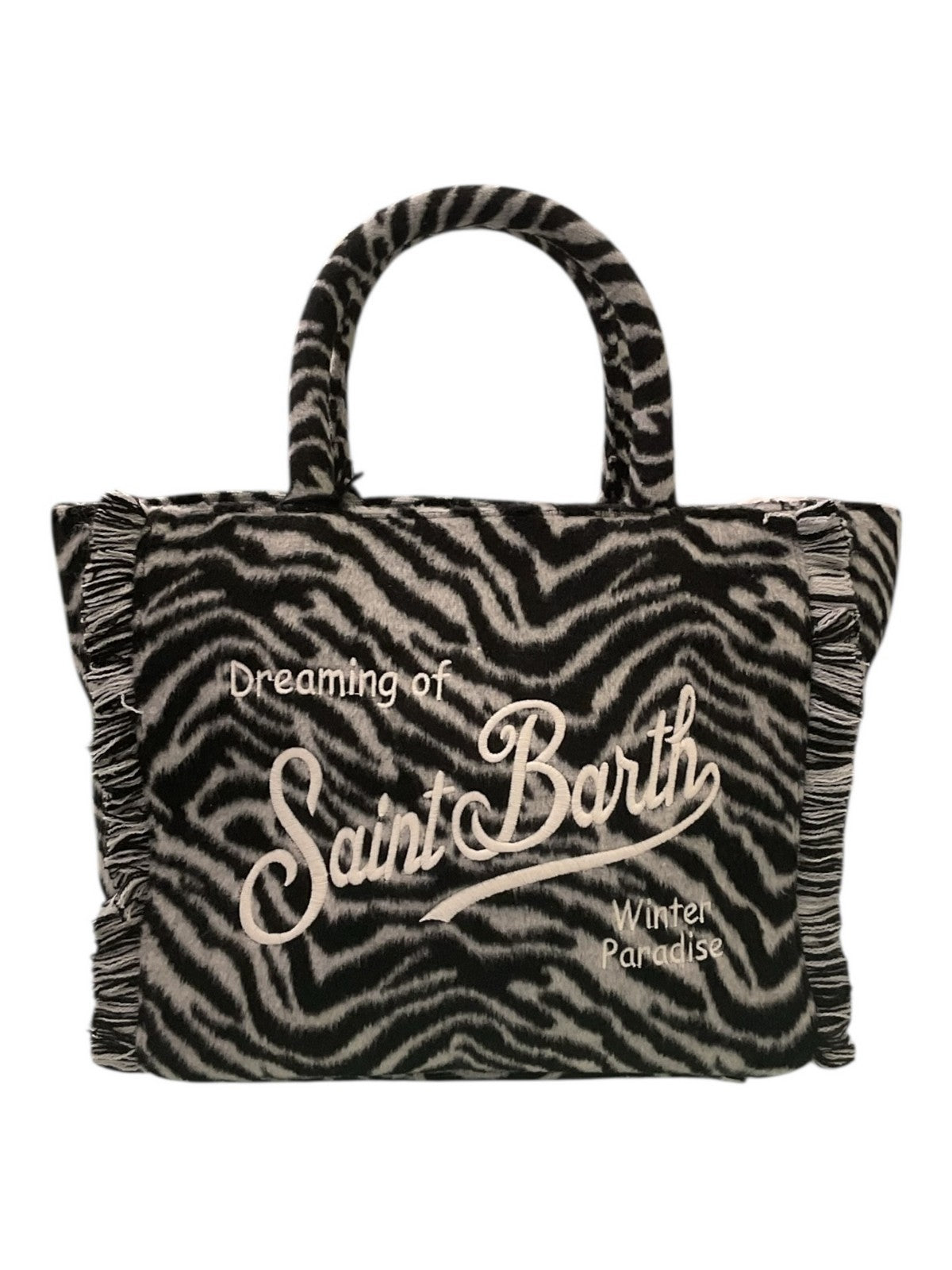 MC2 SAINT BARTH Borsa Donna COLETTE FELT 00269I ZEBRA 00 EMB