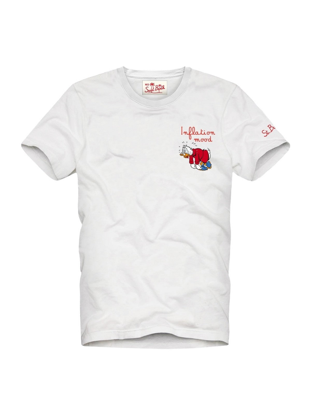 Mc2 Saint Barth T-shirt and Polo Men Tshirt Man 04821f White