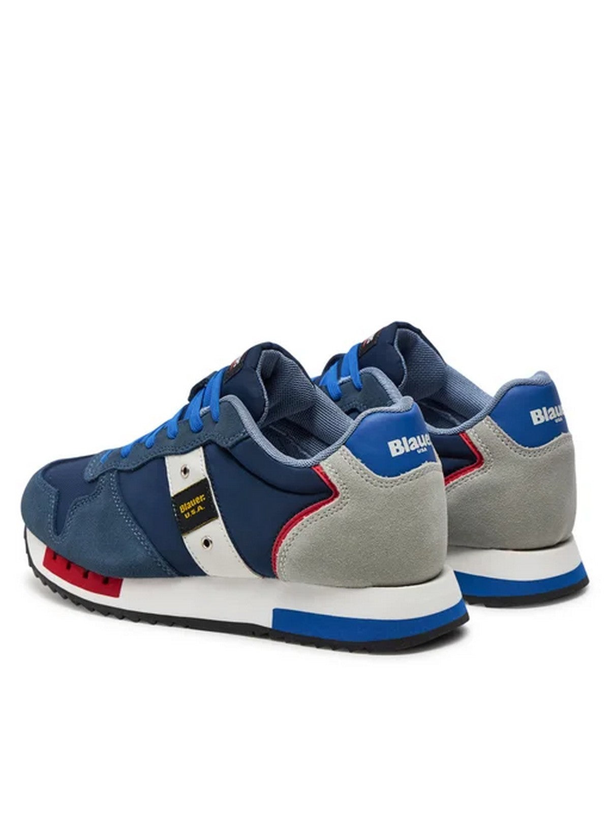 BLAUER Sneaker Uomo QUEENS01 S4QUEENS01/MES NVY/ROY Blu gioboutiqueweb