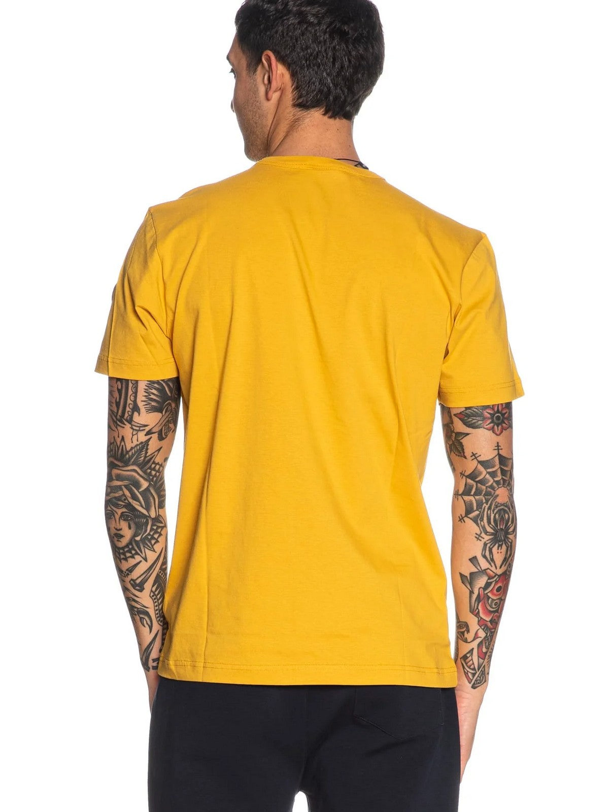 COLMAR T-shirt Uomo 7510 6SH 715 Giallo gioboutiqueweb