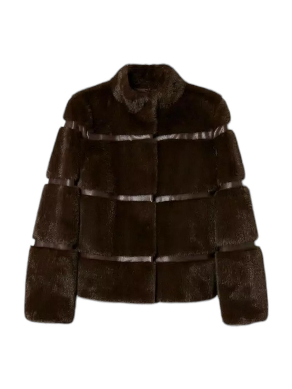 TWINSET Pelliccia Donna 242TT2022 11946 Marrone gioboutiqueweb